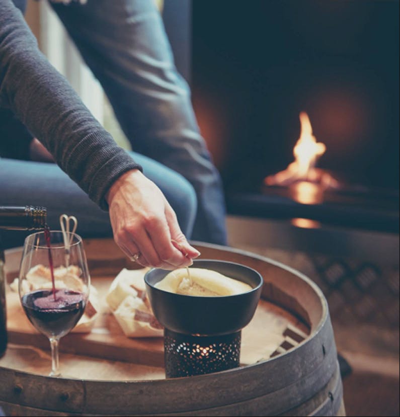 Image of the event 'Fondue by the fire'