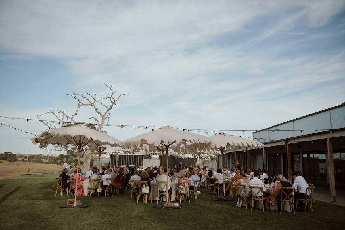 Fleurieu Gin Wedding Reception