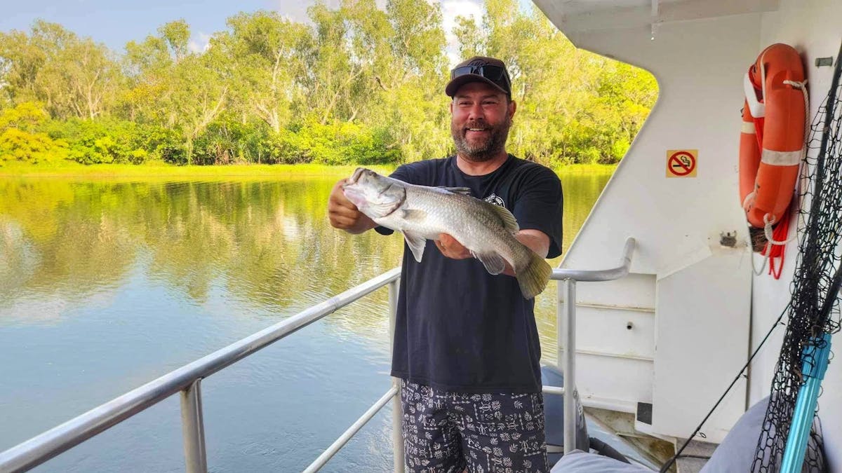 Adventure Bike tour Australia Darwin Barra fishing