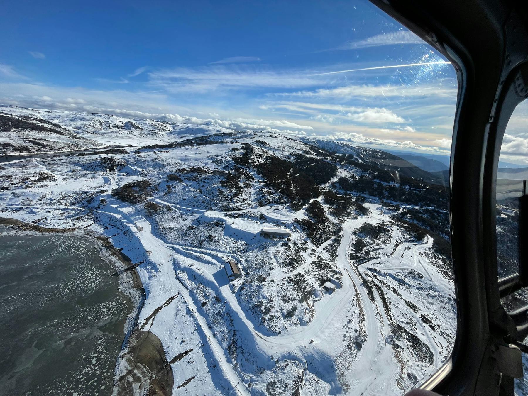 Heli-Hop Hotham and Falls Creek aerial view