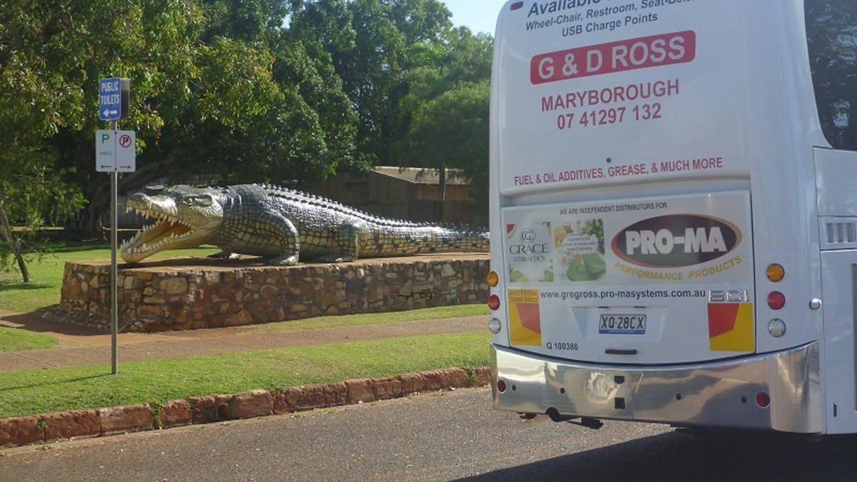 Bus Charter to Normanton from Maryborough