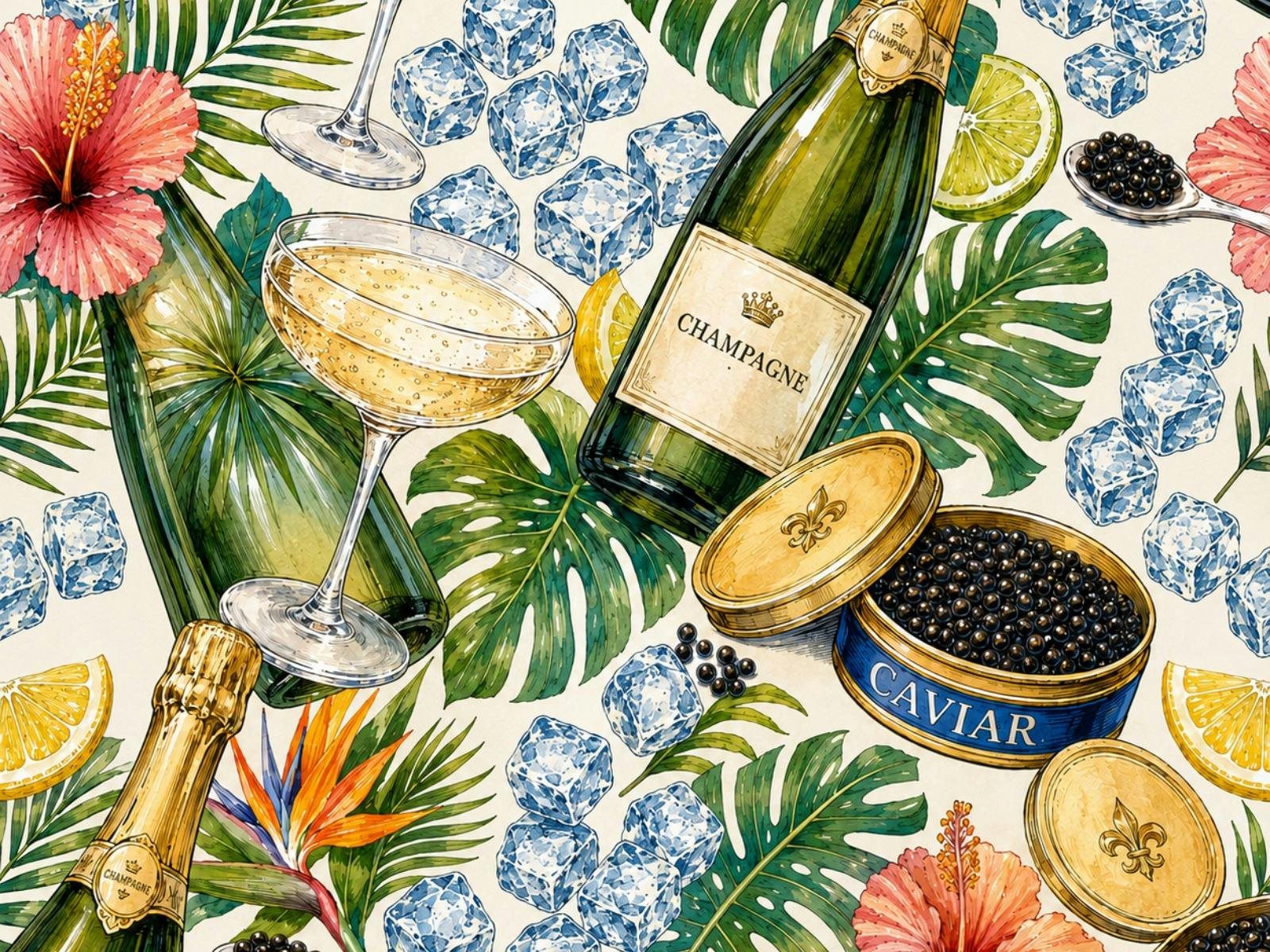 Champagne & Caviar High Tea: A Curated Plate Event