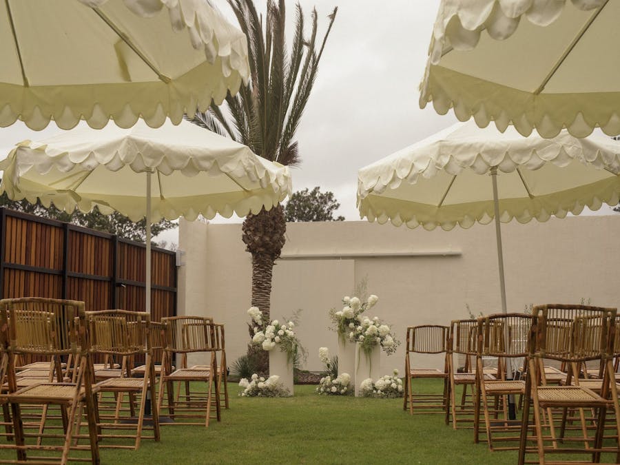 Wedding Aisle Setup