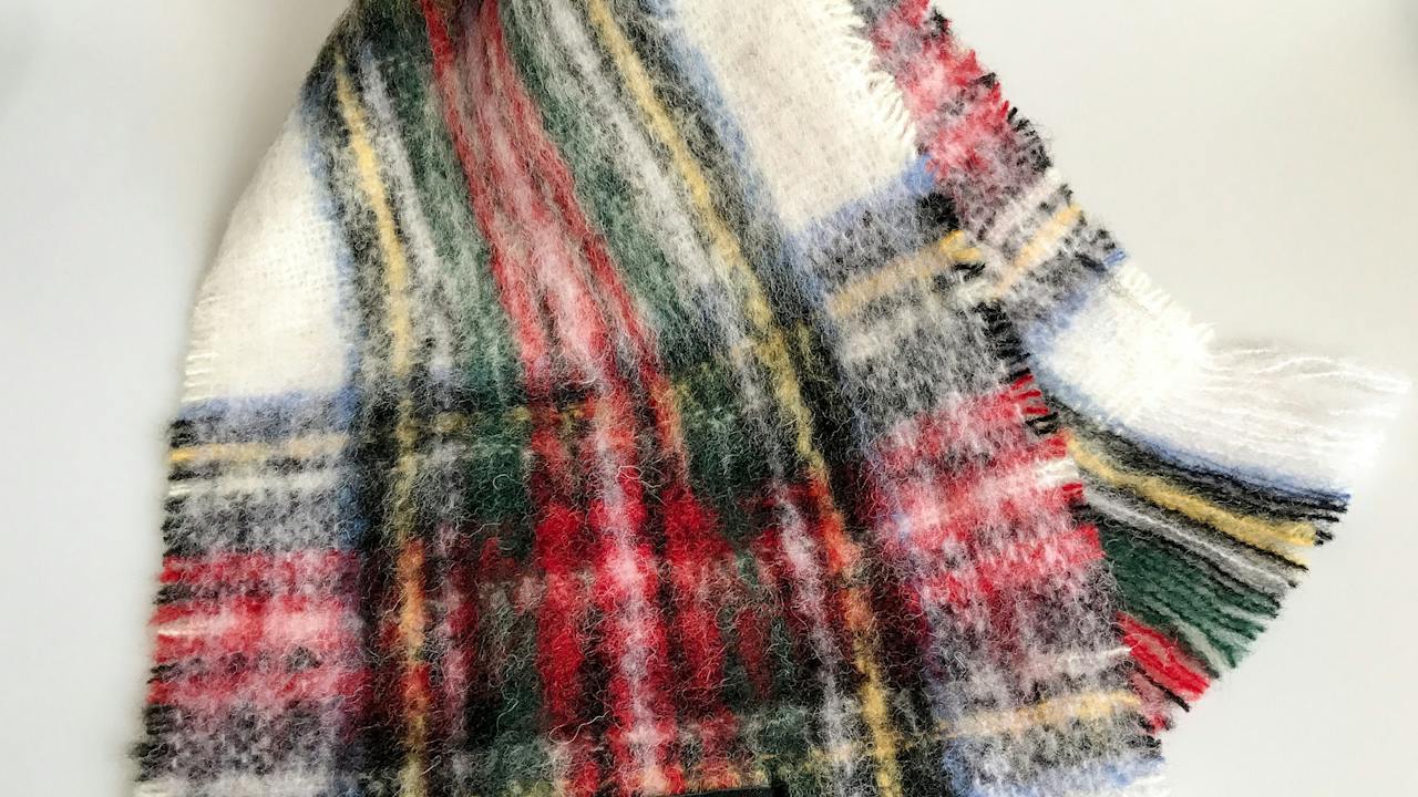 Australian Alpaca Brushed Scarf