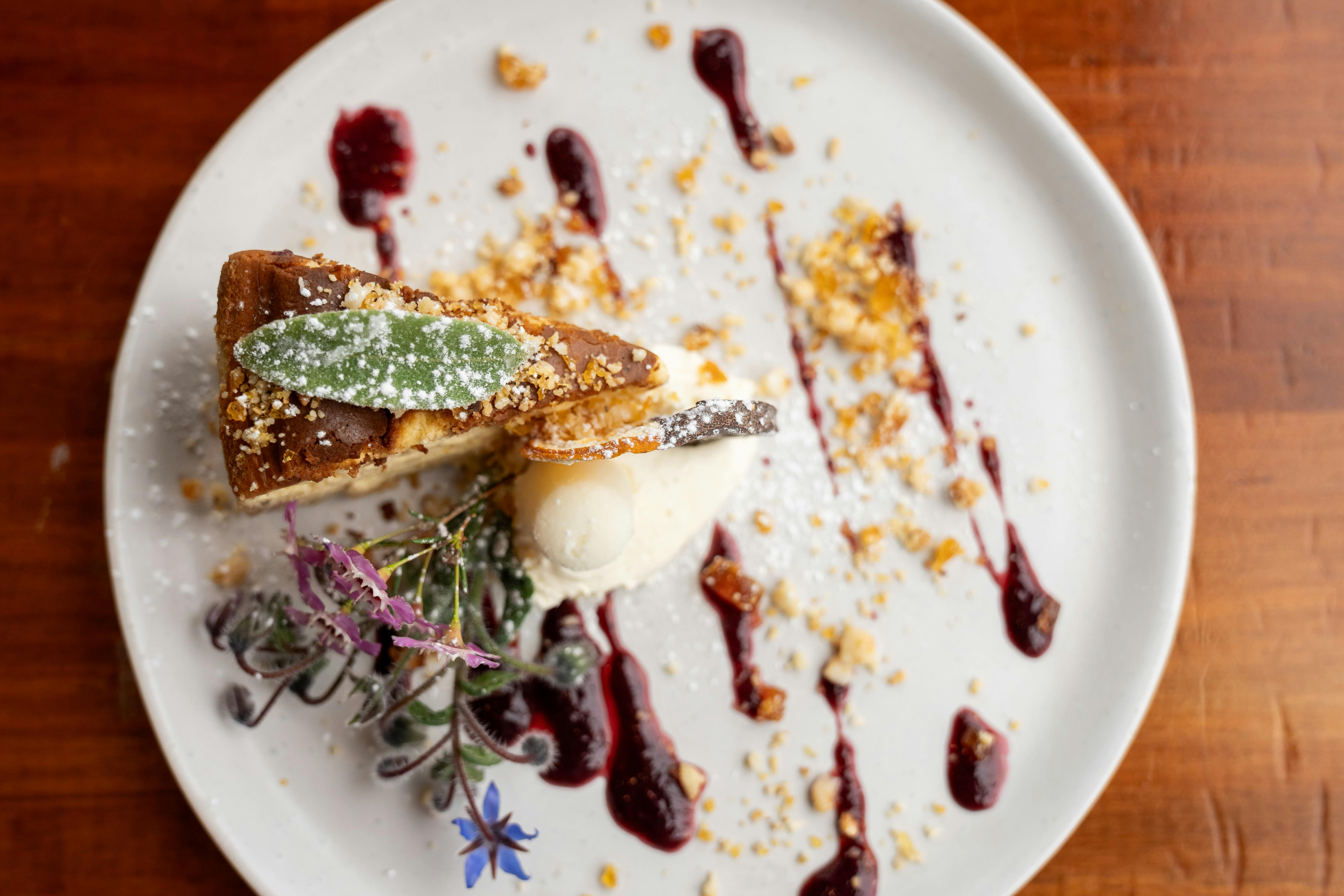 Swagman Signature House-made Lemon Myrtle Baked Cheesecake