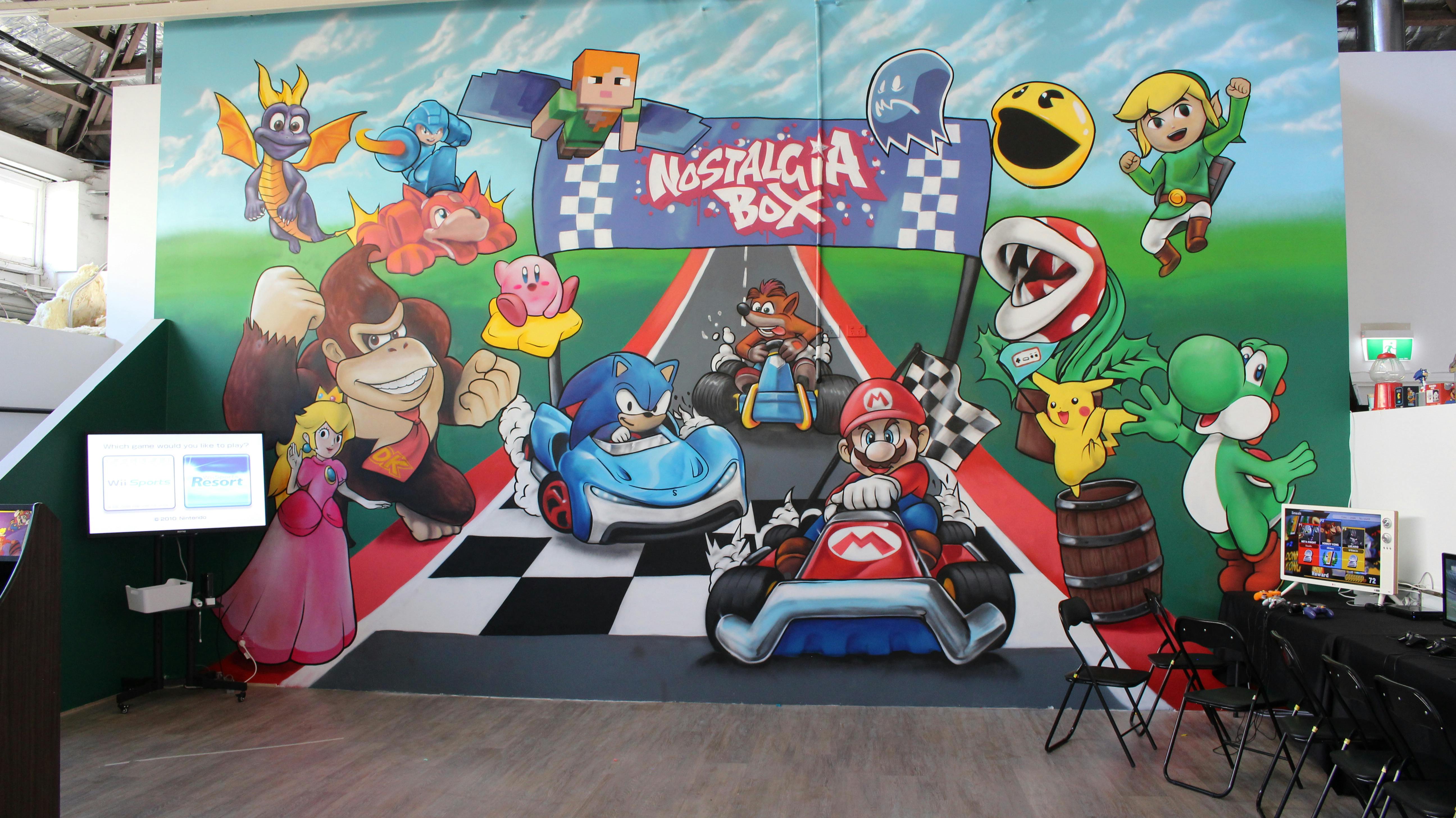 The Nostalgia Box - Video Game Console Museum