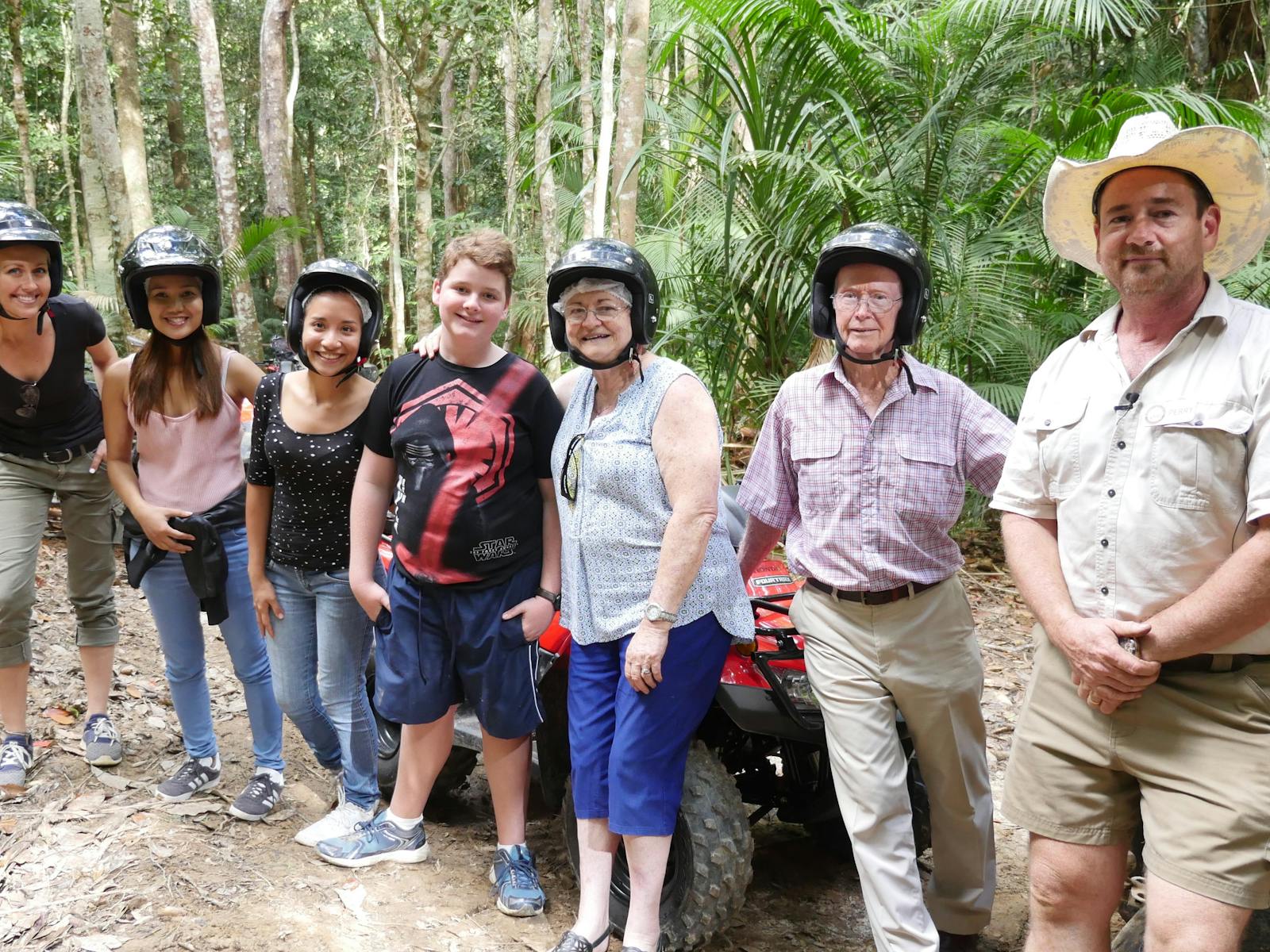 Exploring ancient tropical rainforest