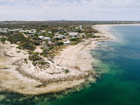 Beachside Coffin Bay is situated right on the beach at Crinoline Point and has its own beach access.