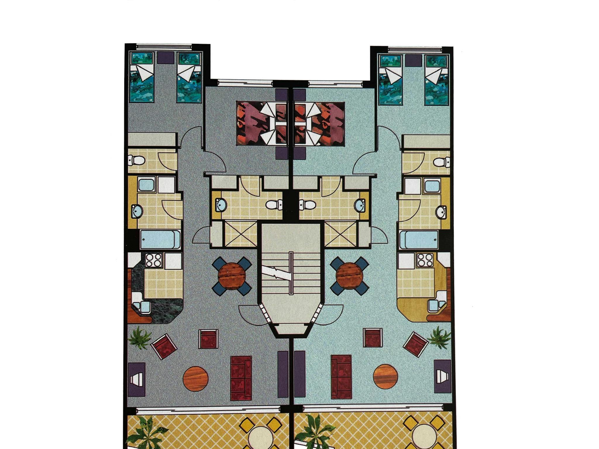 Penthouse floor plan Penthouse floor plan