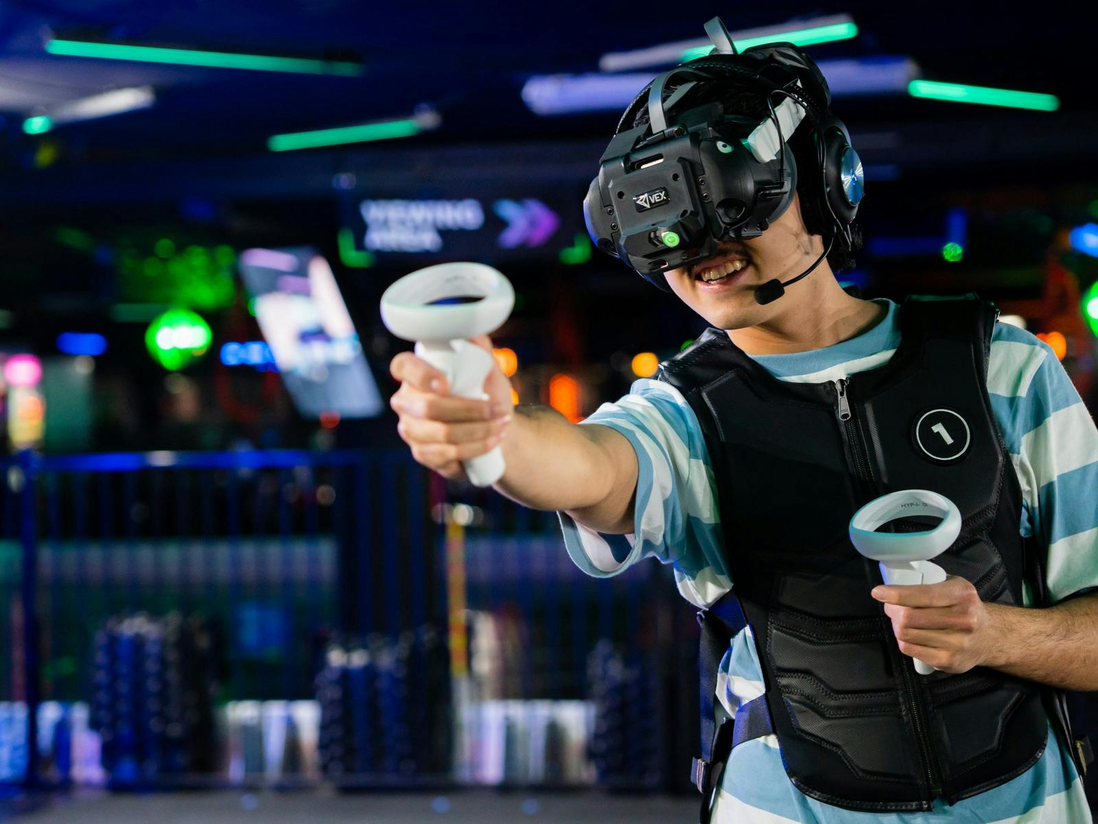 シドニーでバーチャルリアリティをプレイ