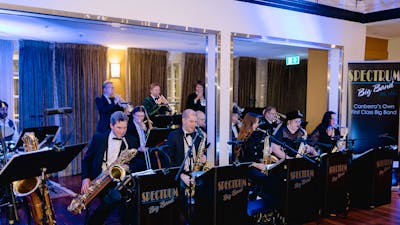 Spectrum Big Band playing Great Gatsby at Hotel Kurrajong