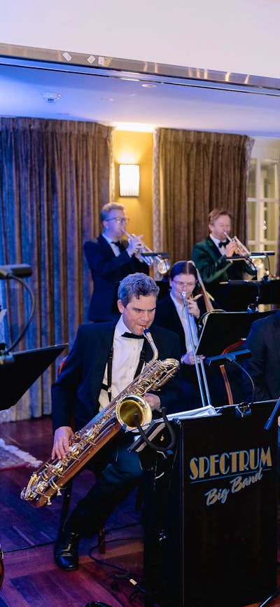 Spectrum Big Band playing Great Gatsby at Hotel Kurrajong
