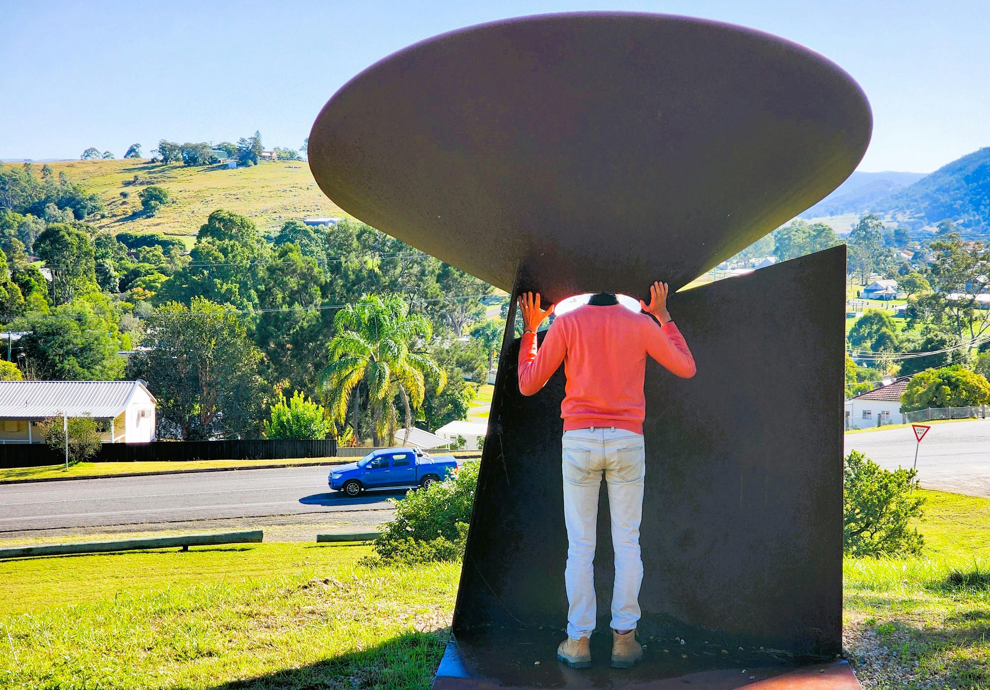 Scupture Nothing but Sky by Braddon Snape