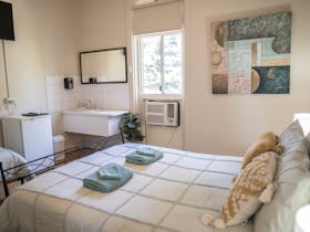 Bright, clean and comfortable with all the charm of a historical hotel