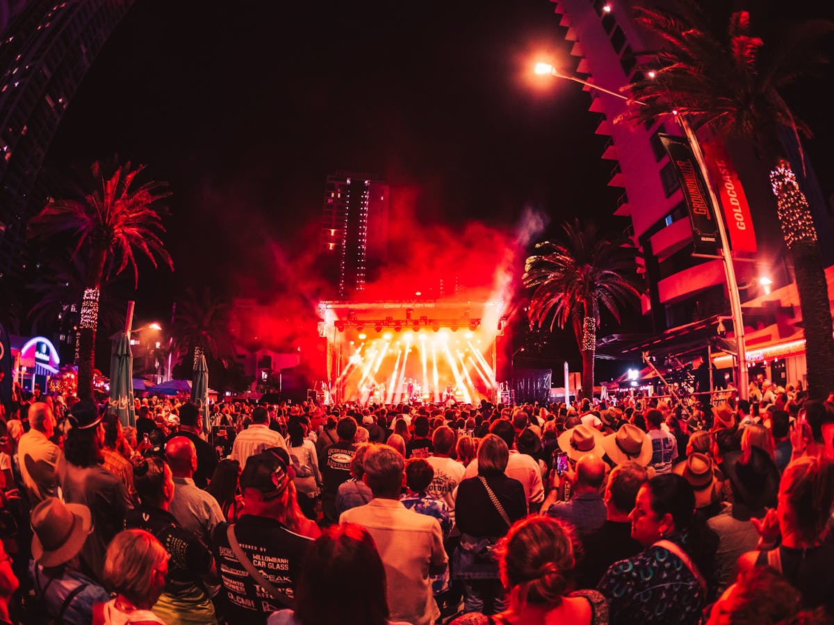 Surf Parade at Night