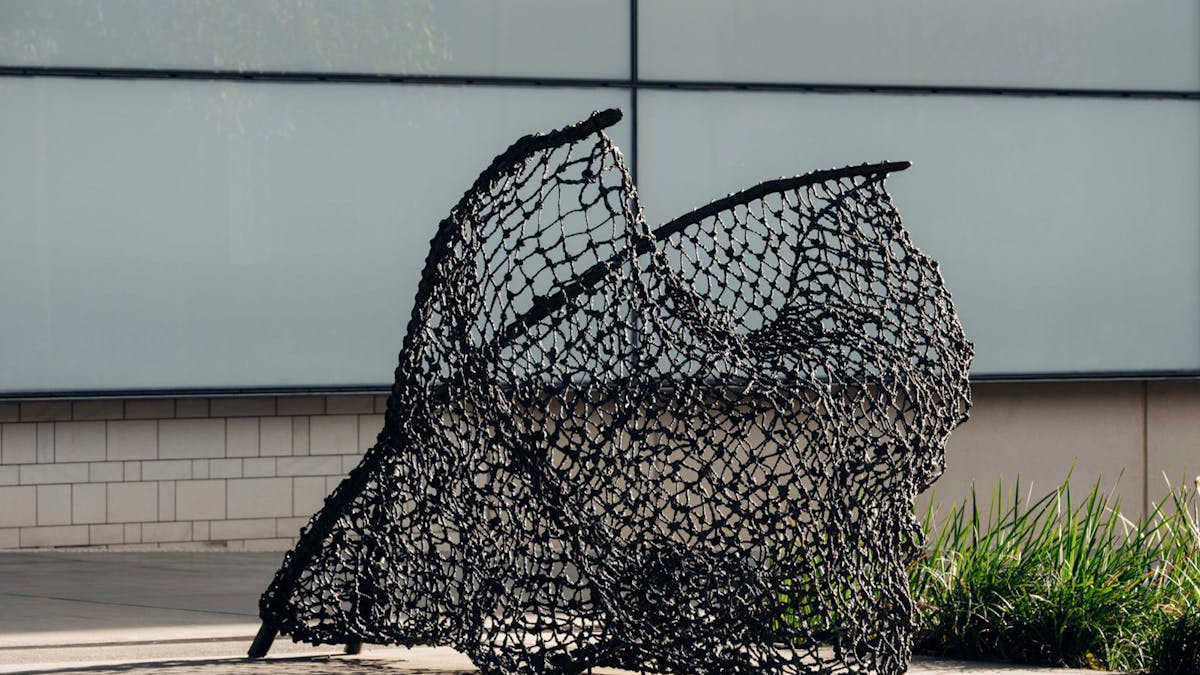 tow row sculpture at GOMA