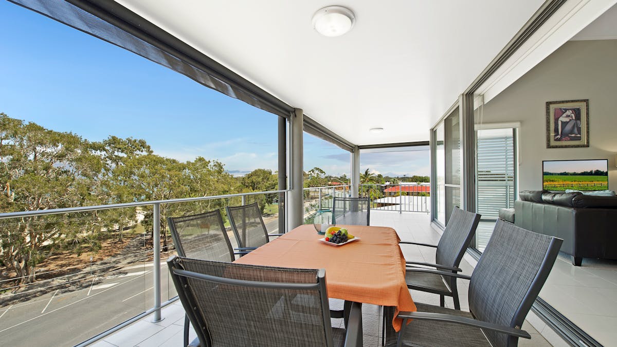Spacious balconies
