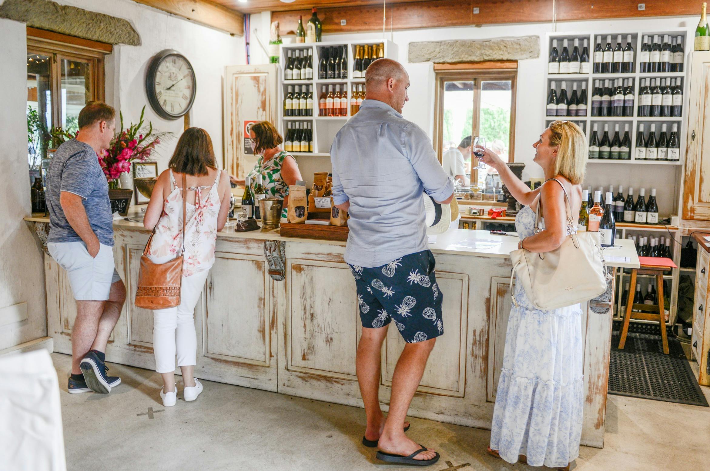 Enjoy a dynamic wine tasting and learn all about our wine making process with our Cellar Door Team
