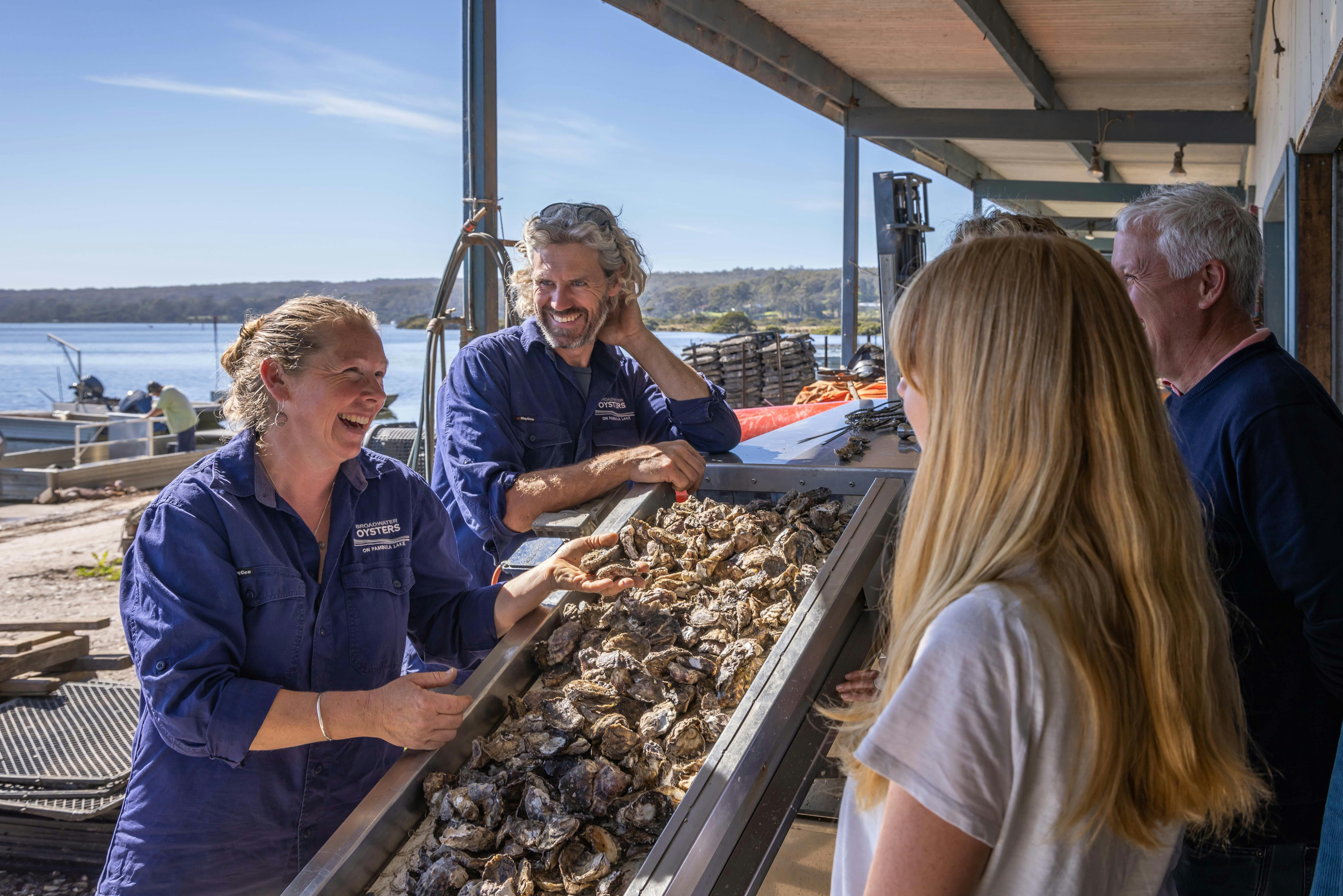 Up close with the farming equipment