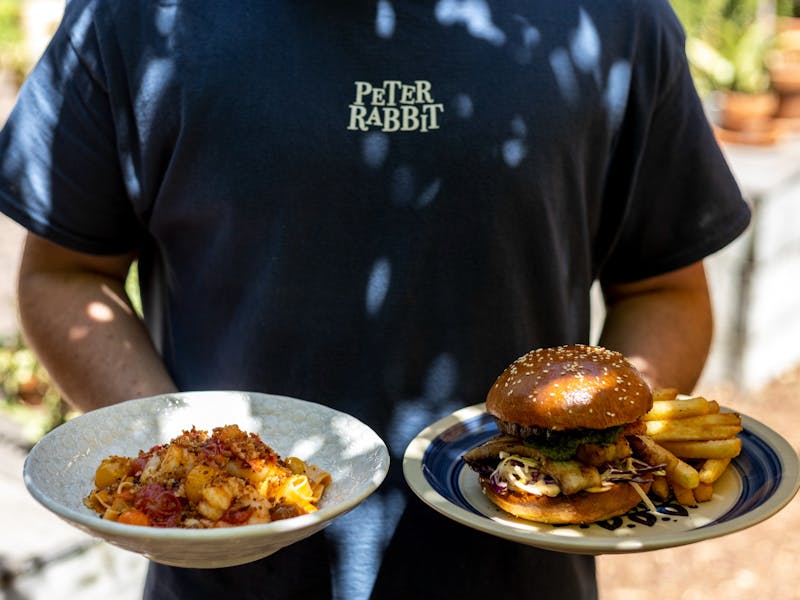 Lunch at Peter Rabbit