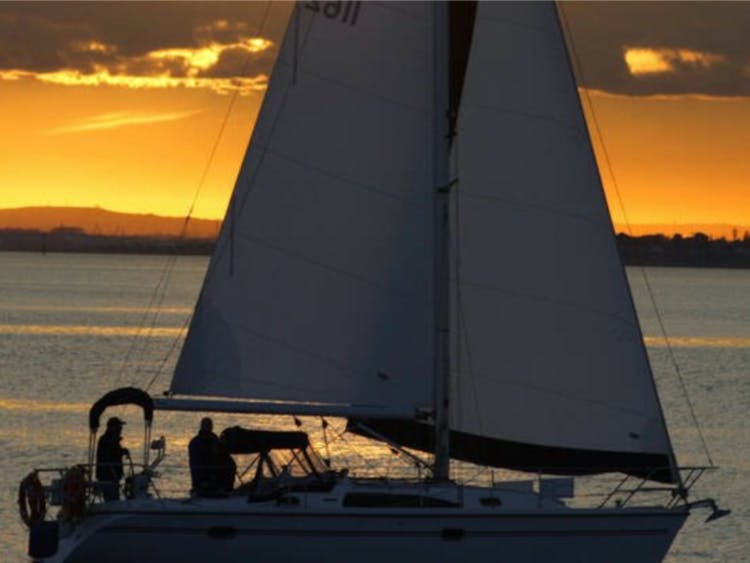 sunset sail Mornington Peninsula