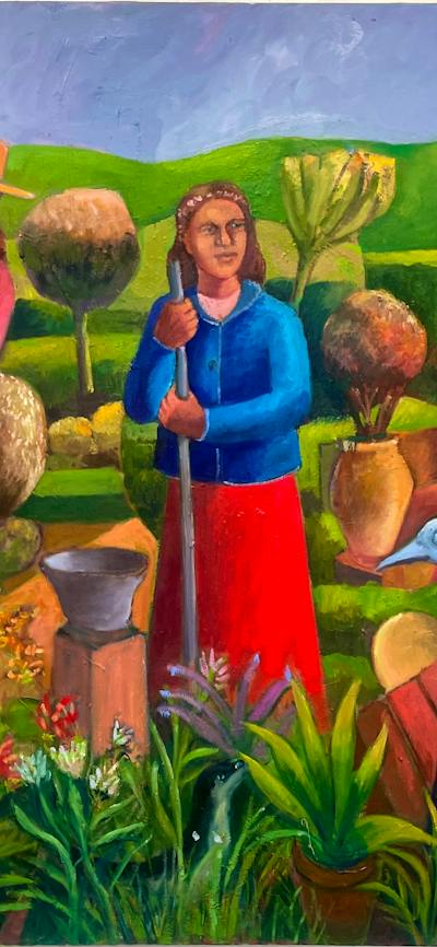 Oil on Canvas 110 × 153 cm