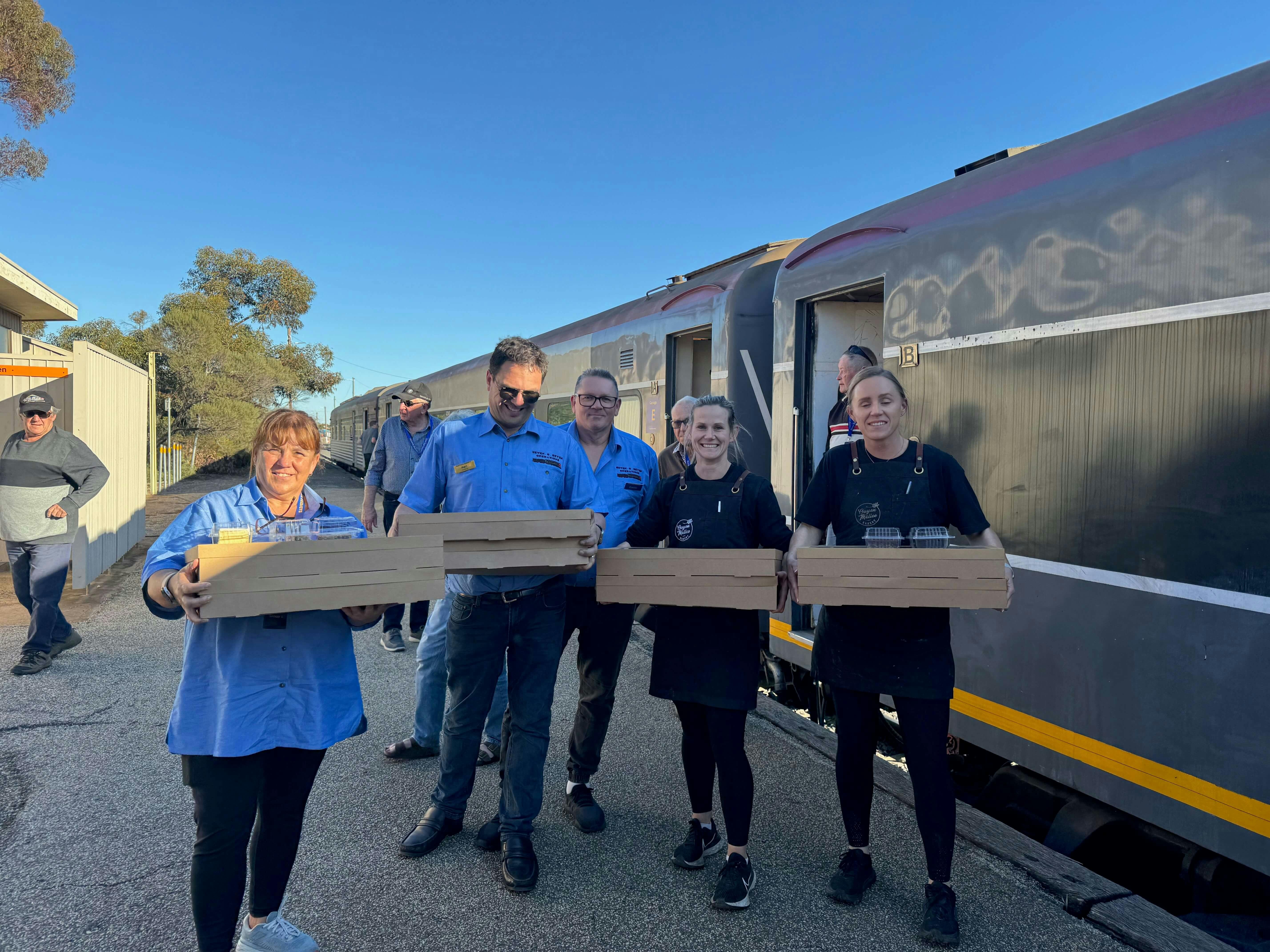 Vinelander Private Train Slow Rail Journey from Melbourne to Mildura, the Sunraysia and the Mallee