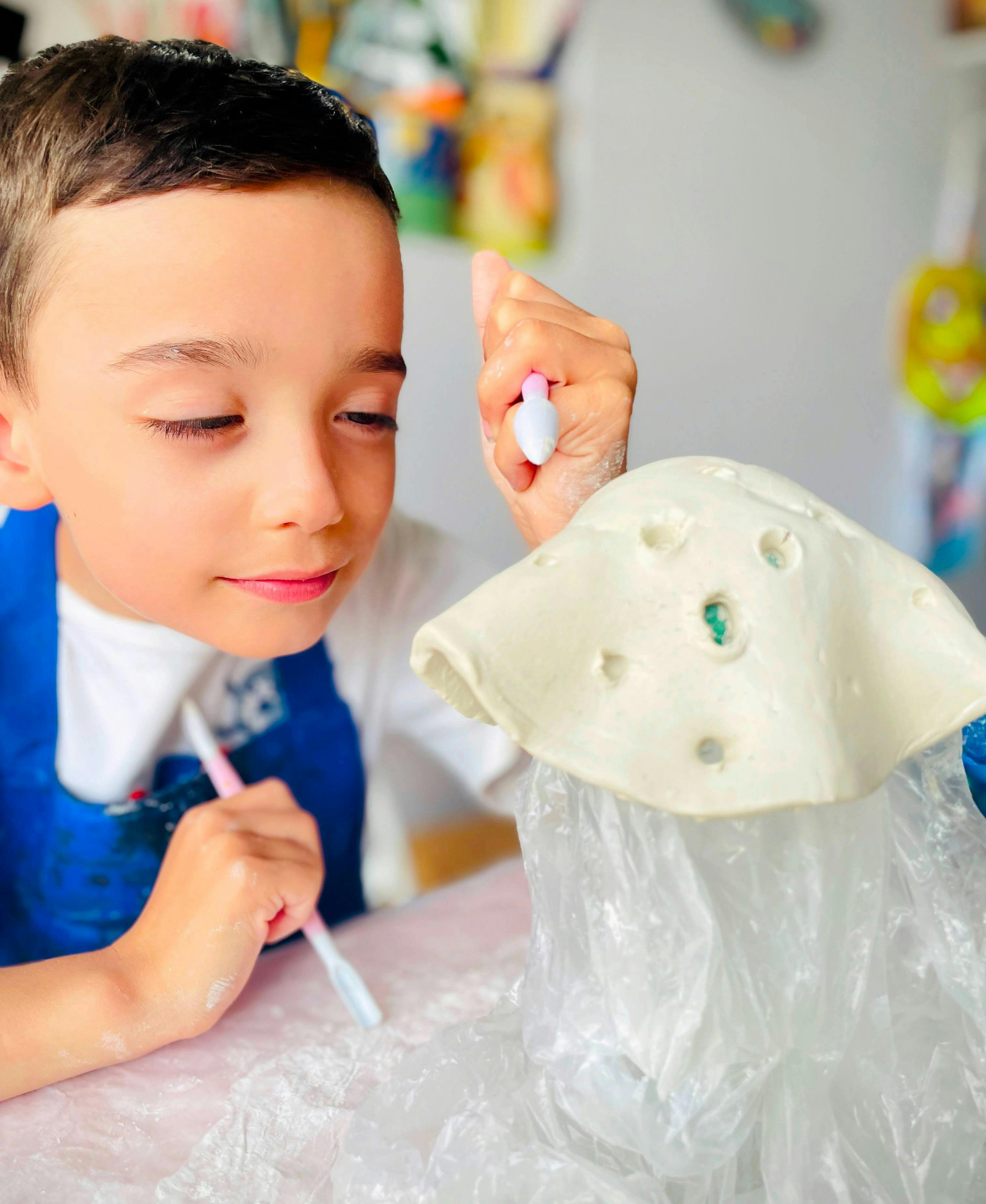 Modeling, Sculpting from a clay