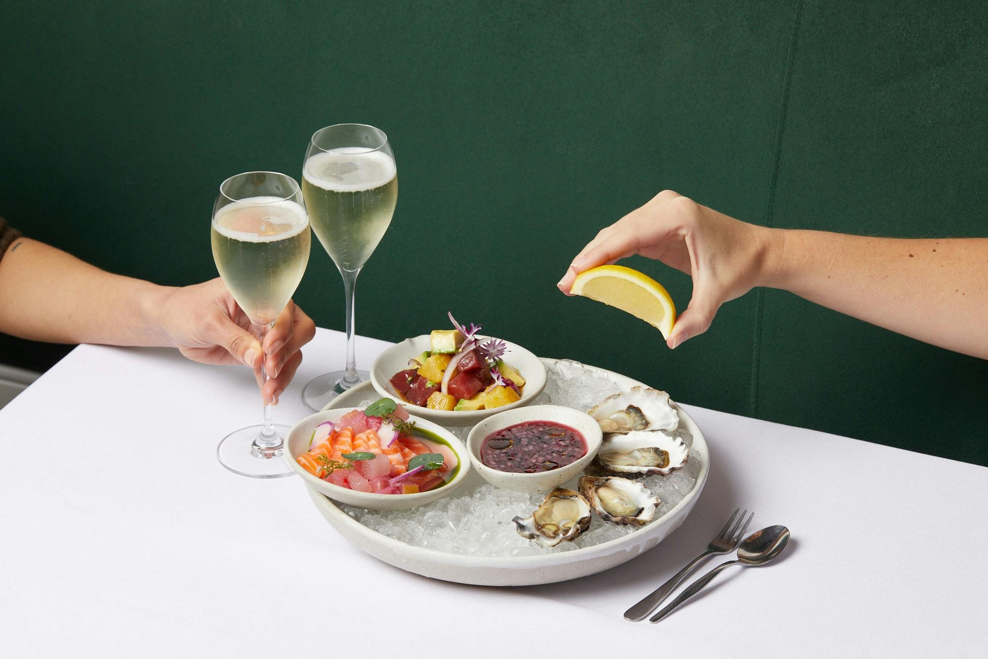 Butler's seafood platter