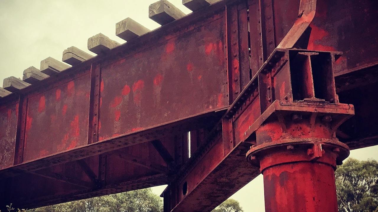 Big Red Railway Bridge, Orroroo