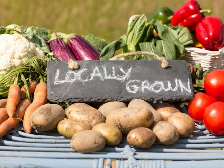 Local make it bake it grow it sew it market