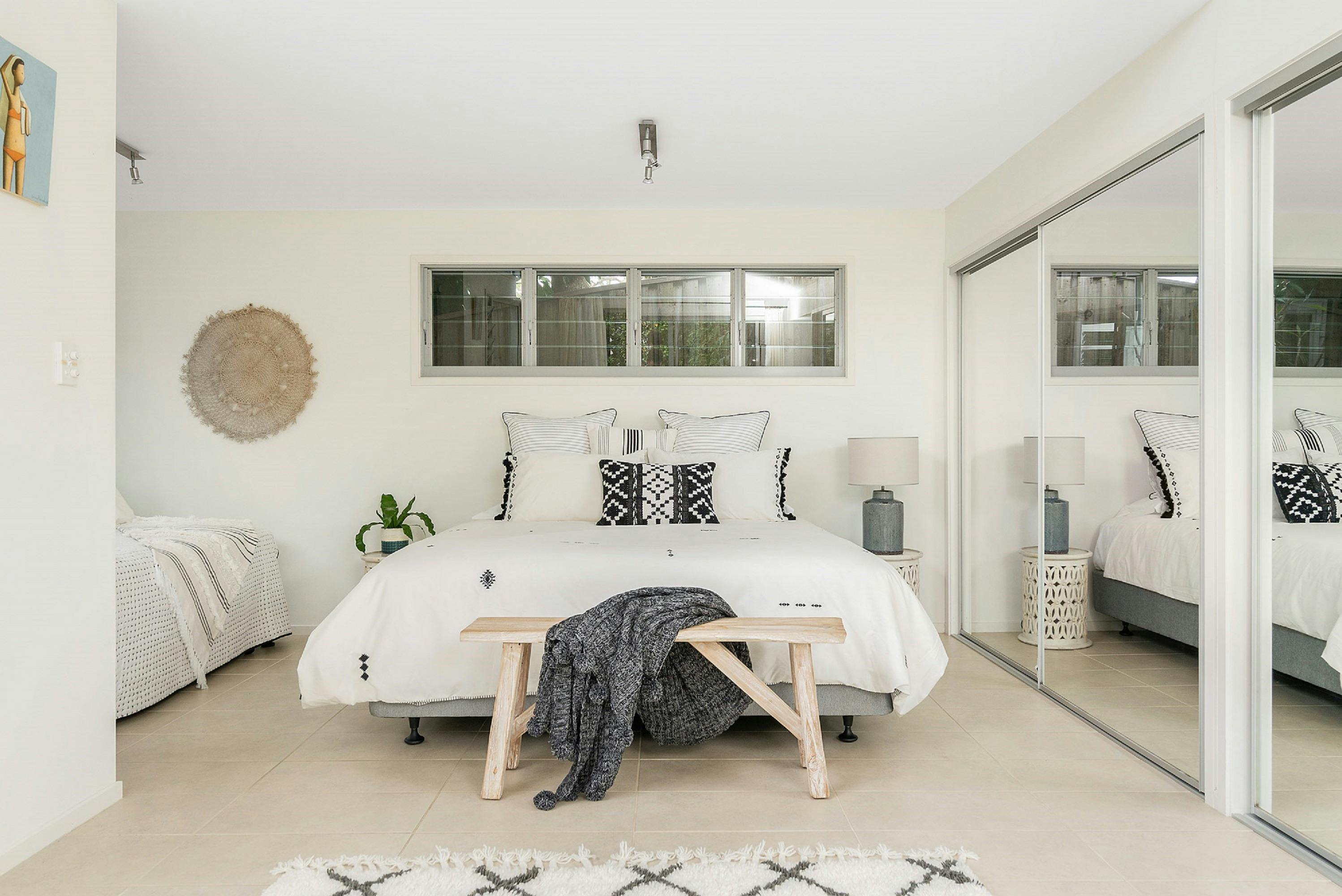 더 화이트 래빗 - 바이런 베이 - 스튜디오 침실