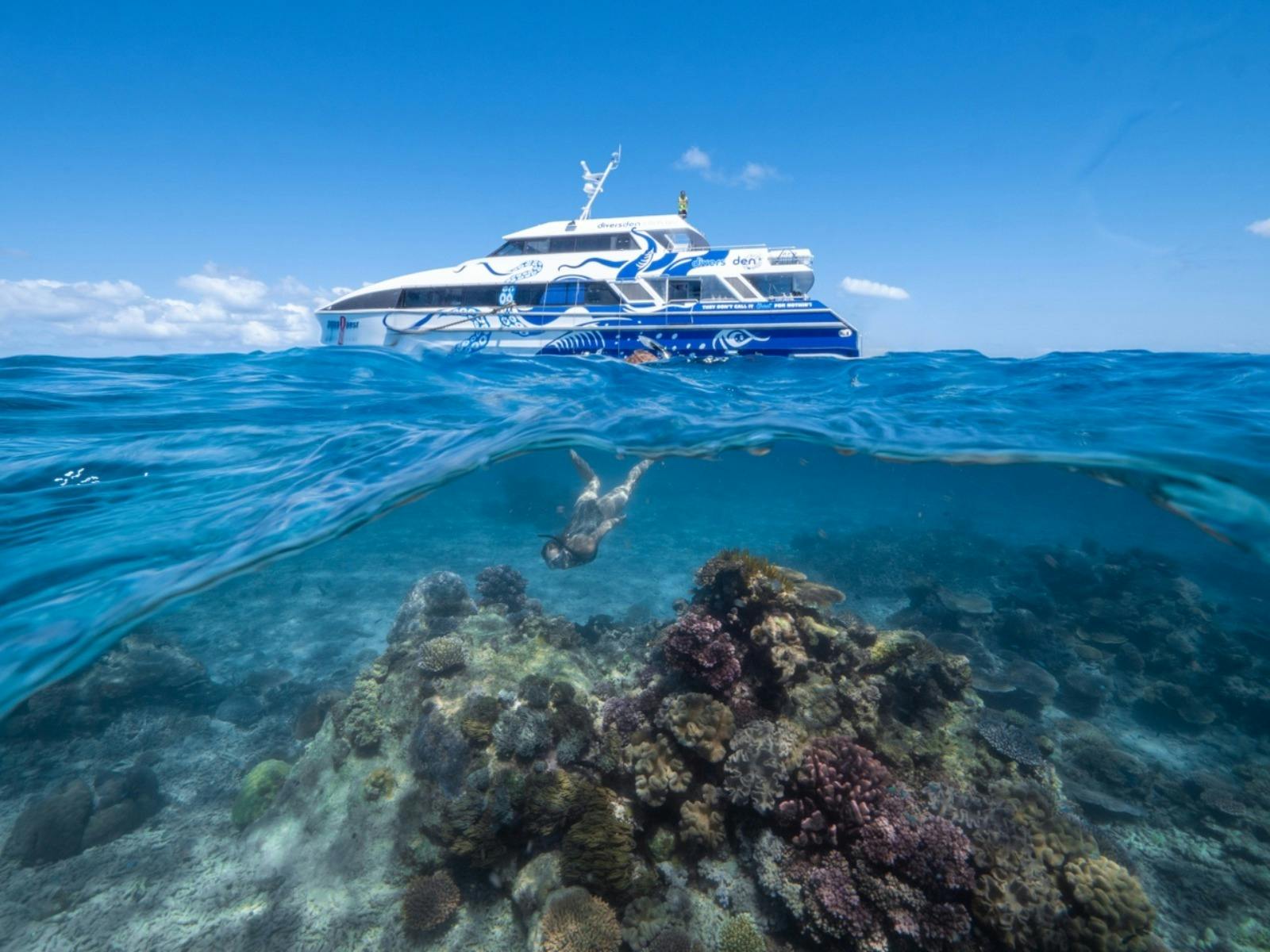 AquaQuest Outer Great Barrier Reef Day Trip from Cairns