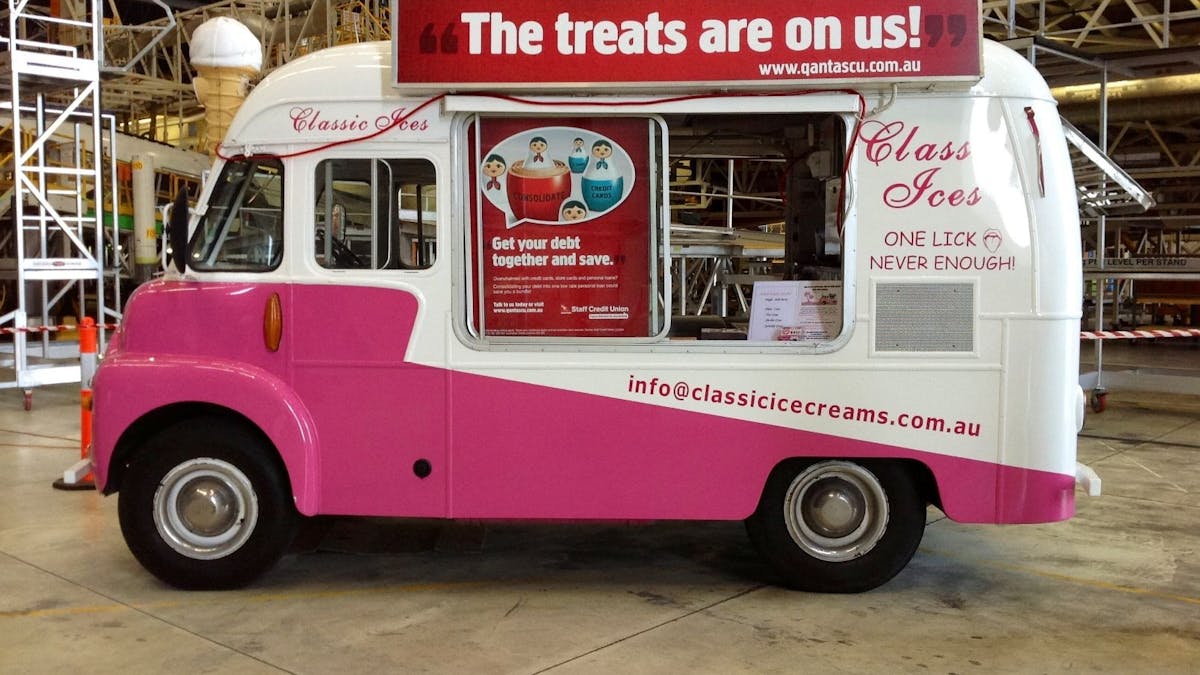Classic Ice Cream Van