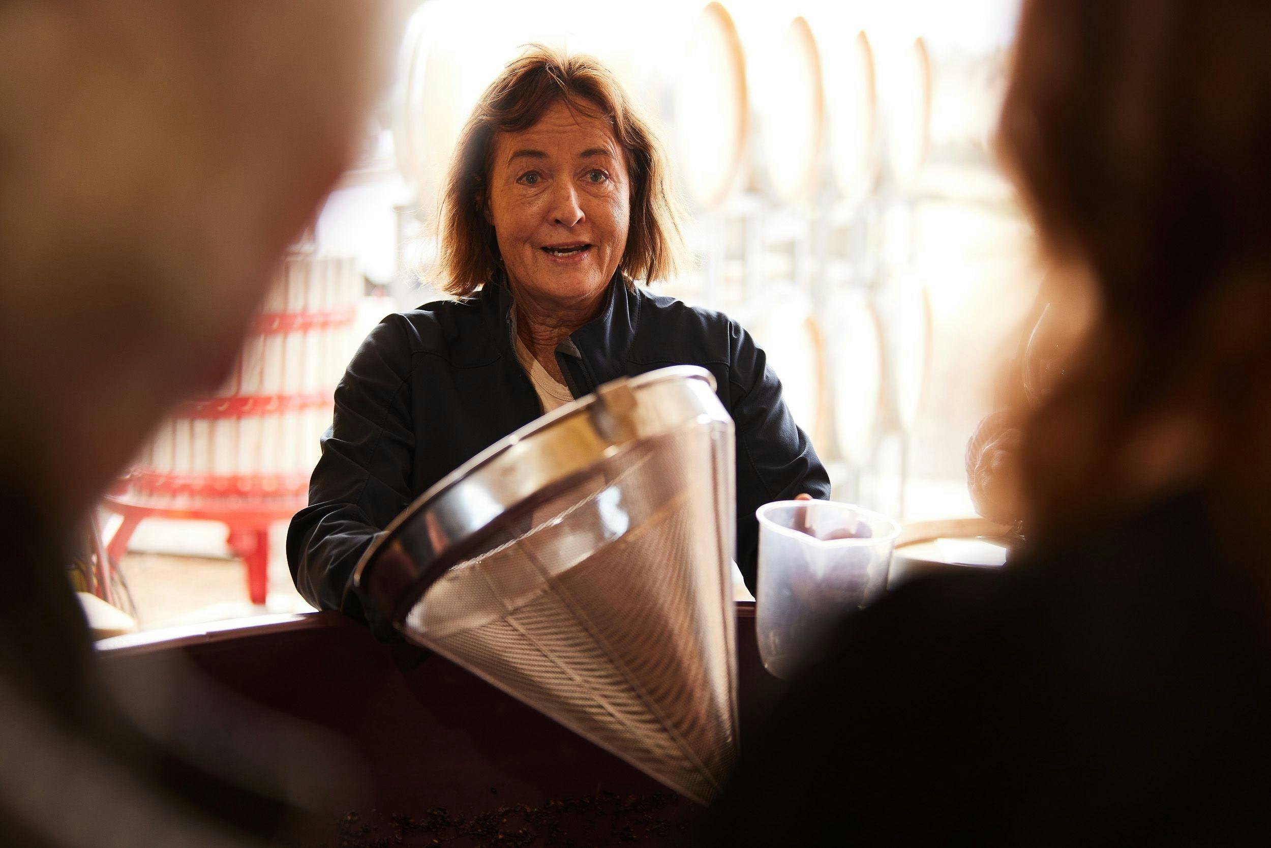 Experiential Hobart Wine Tour - Tasting Fermenting Juice at Brinktop.