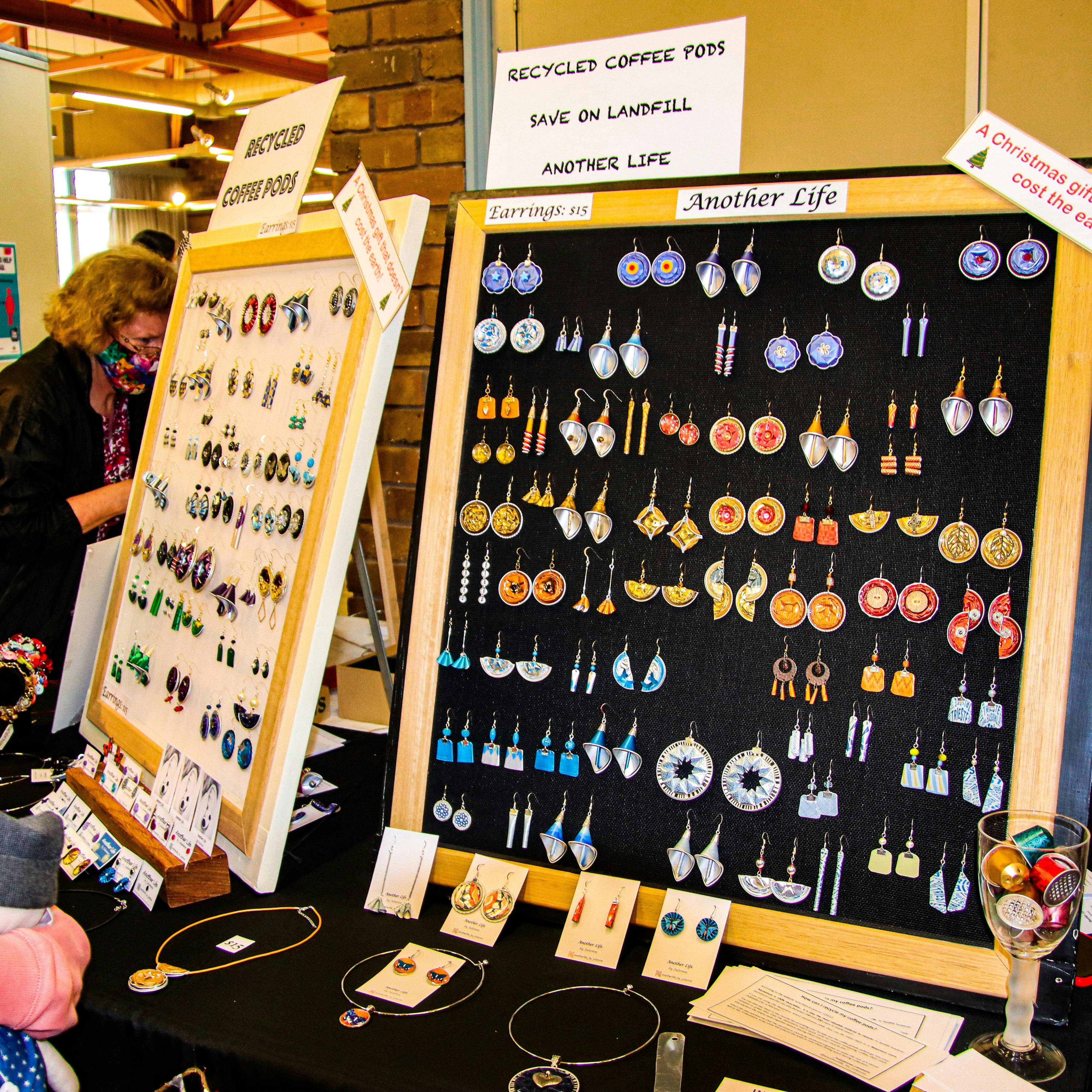 jewellery at the Fullarton Christmas Fair