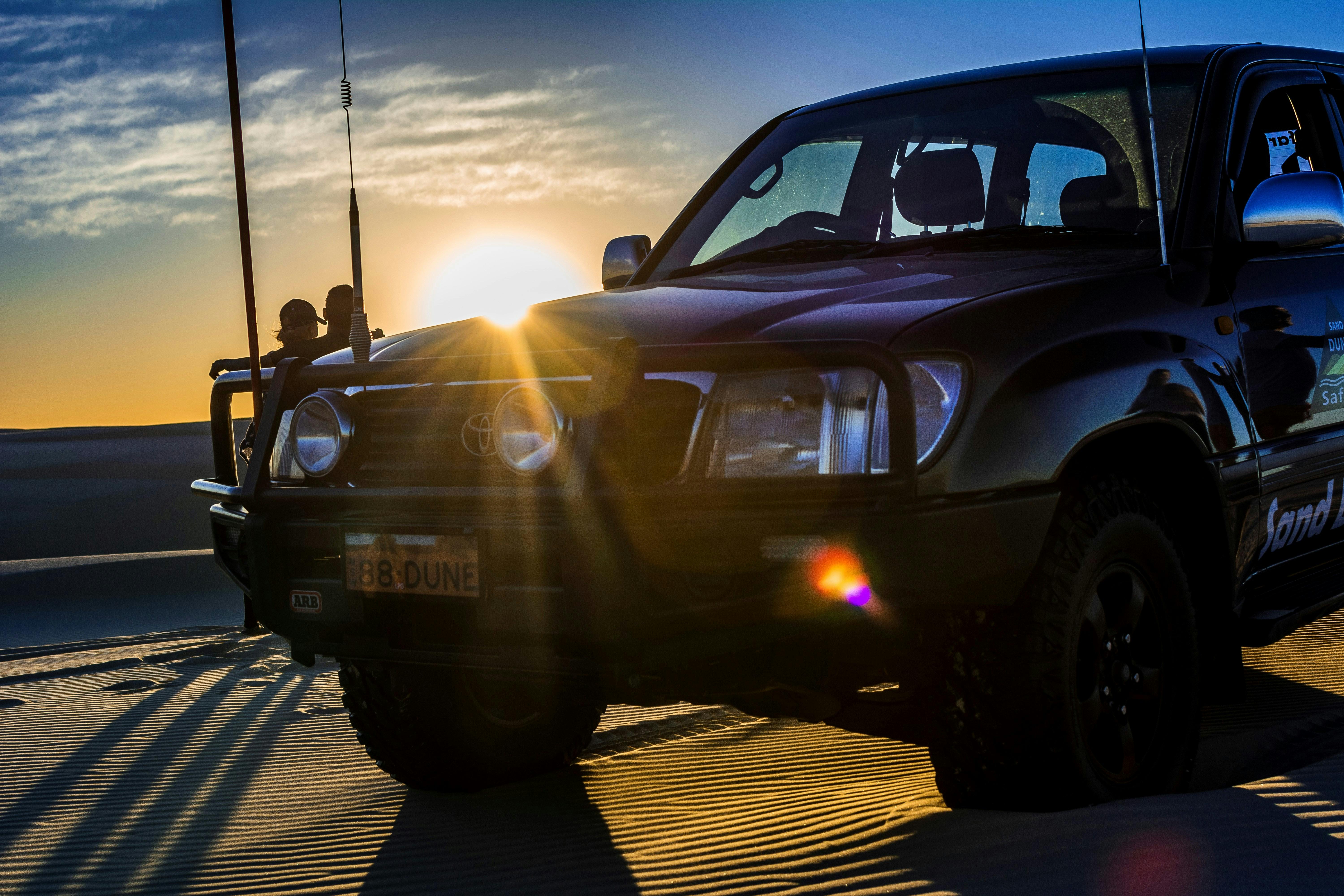 Private Sandboarding Tours are also available in our comfortable Air-conditioned Landcruisers