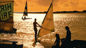Windsurfing and Surfing, Geraldton, Western Australia