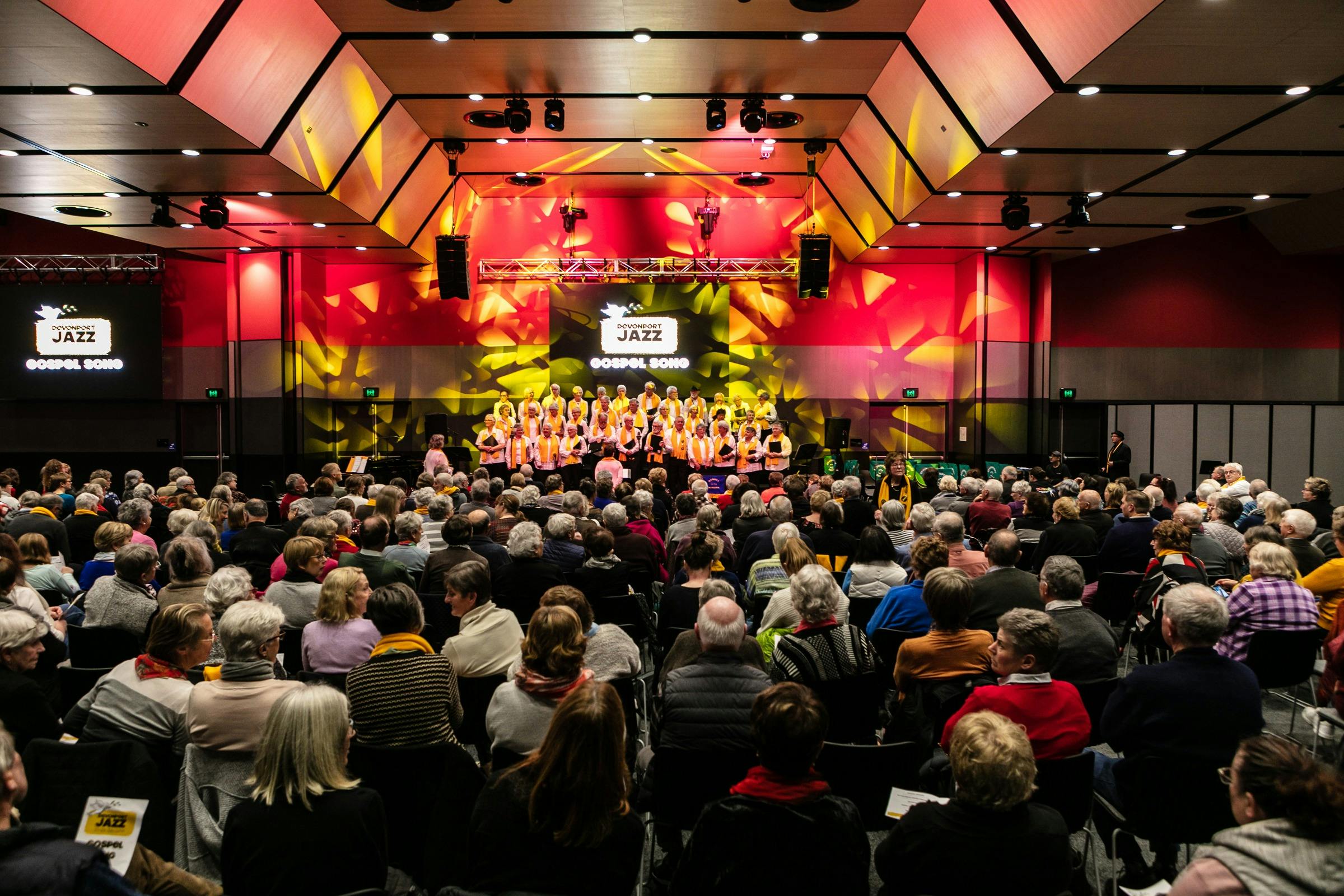 Crowd at choir concert