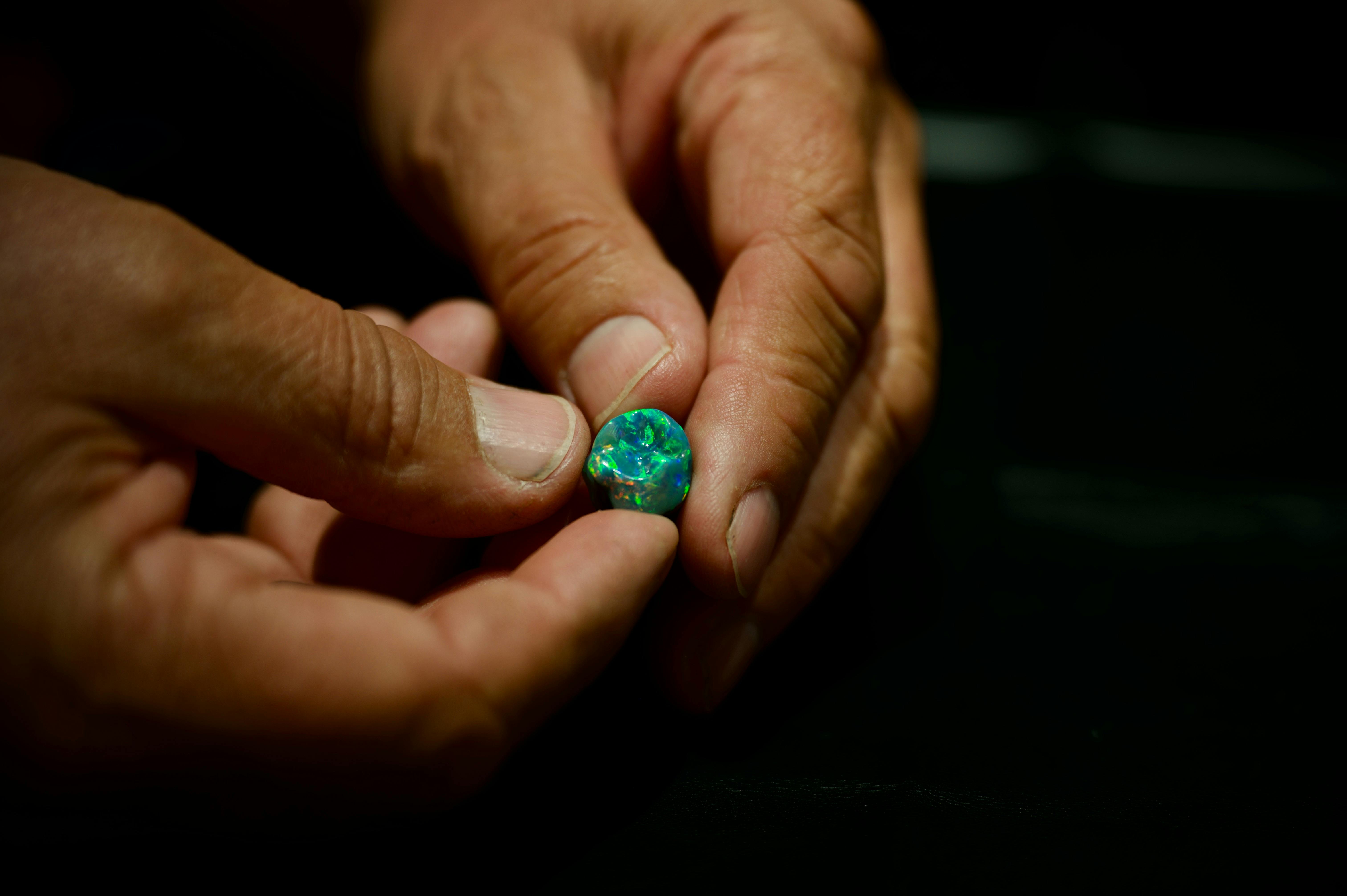 A photo of a opal dealer's opal for sale