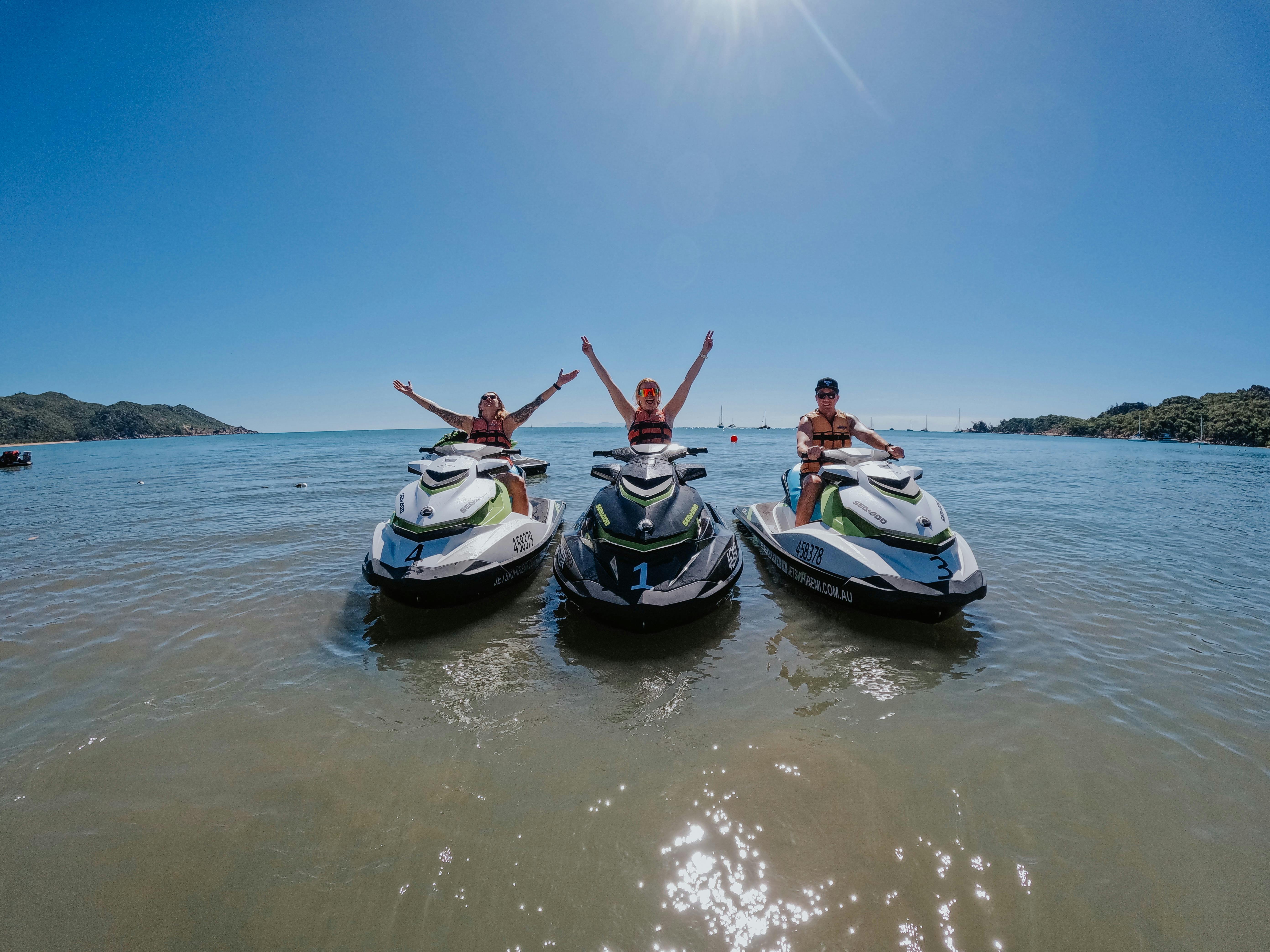 Magnetic Island Jet Skis Hire customers