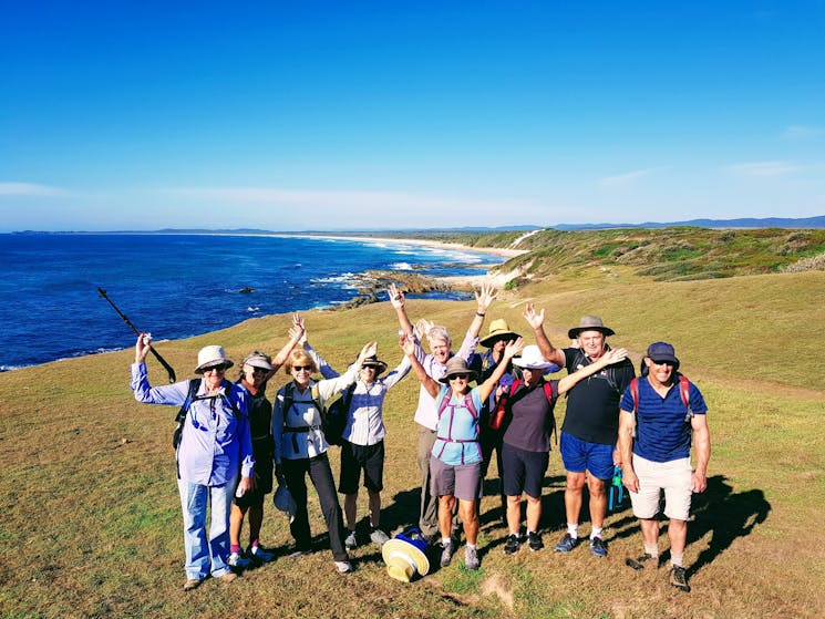 This pack free walk explores the Yuraygir Coastal Walk near Yamba on the mid north coast of NSW