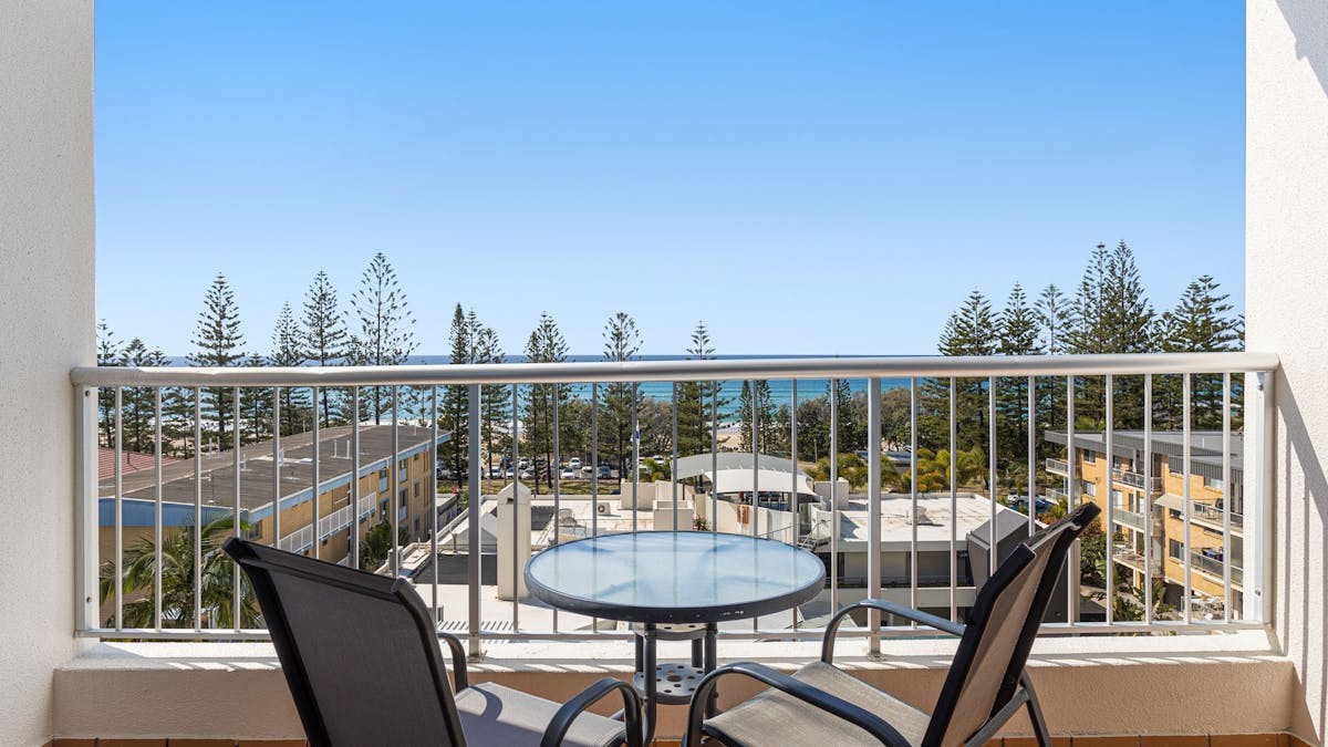 Apartment balcony
