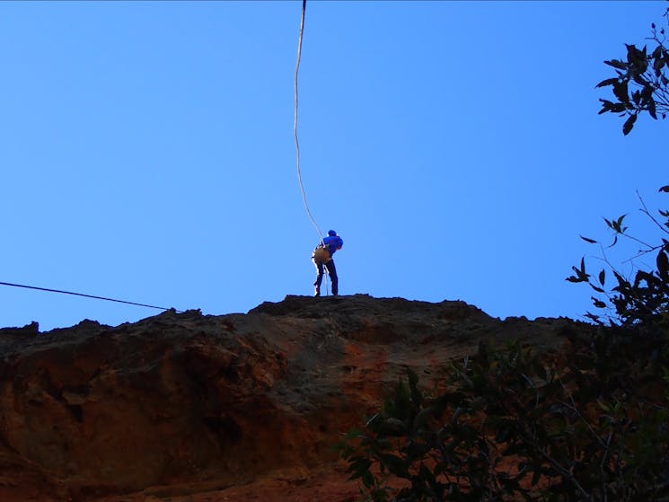 abseiling guide