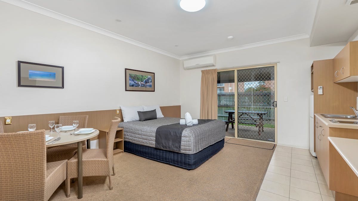 Two bedroom apartment room overview