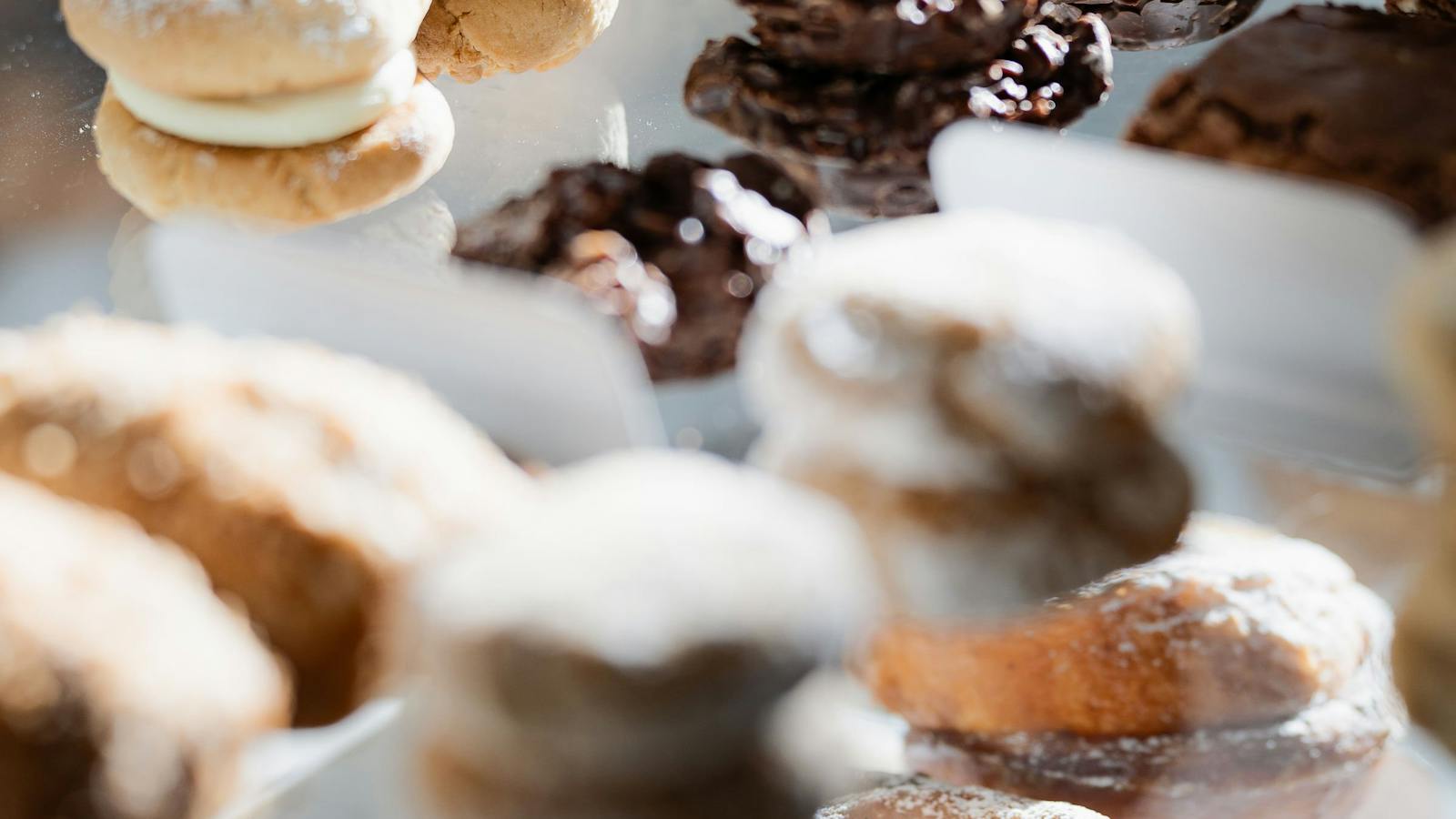 Baked goodies fully stocked