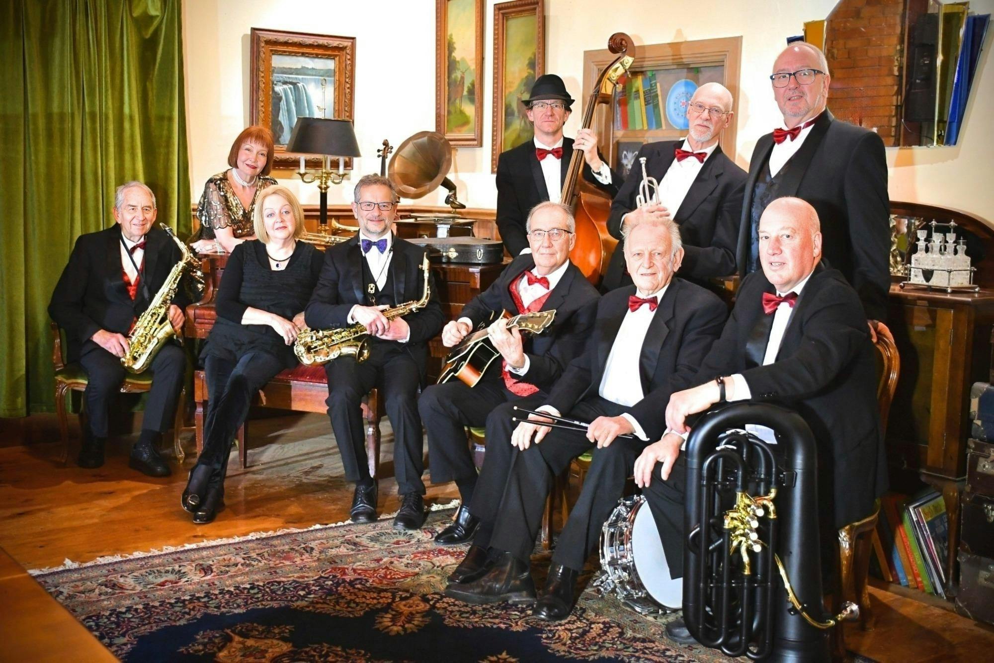 Christmas in July at The Vine Hotel featuring High Society Jazz Orchestra