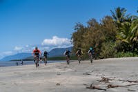 Biking on Four Mile Beach