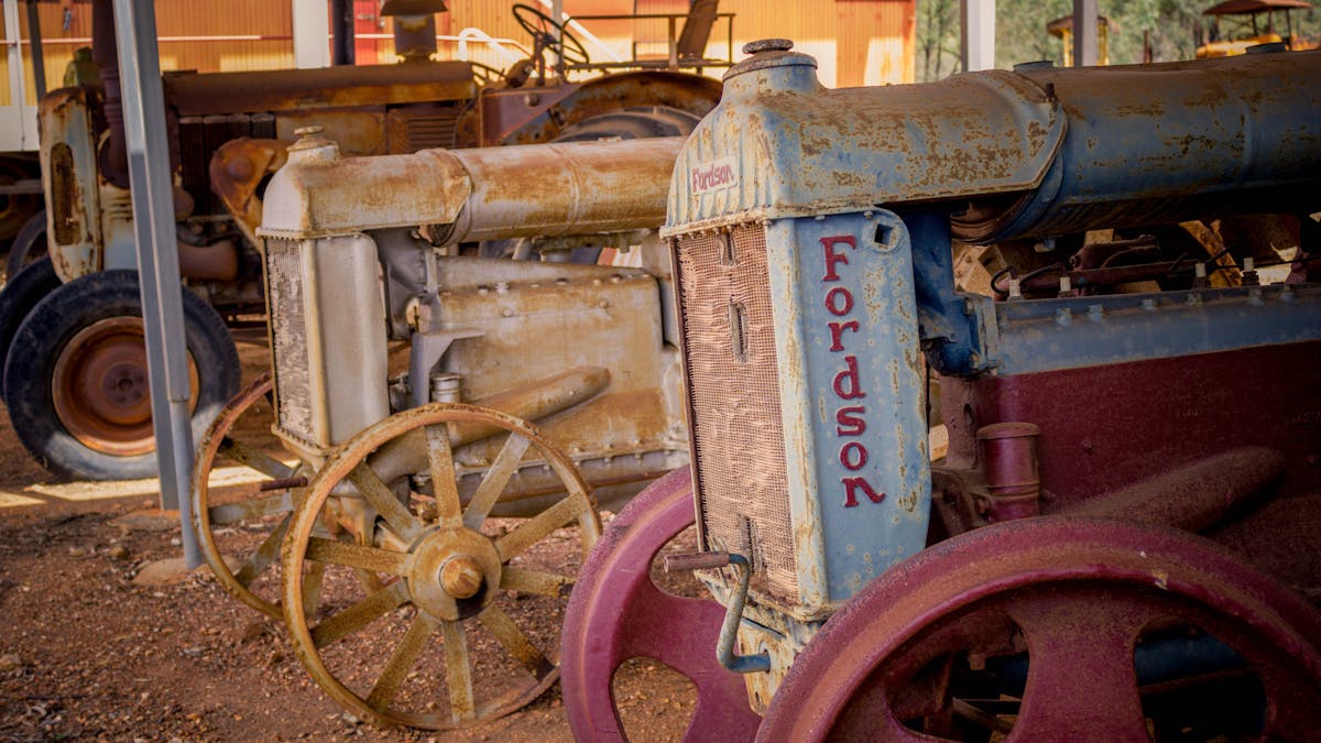 Old tractors