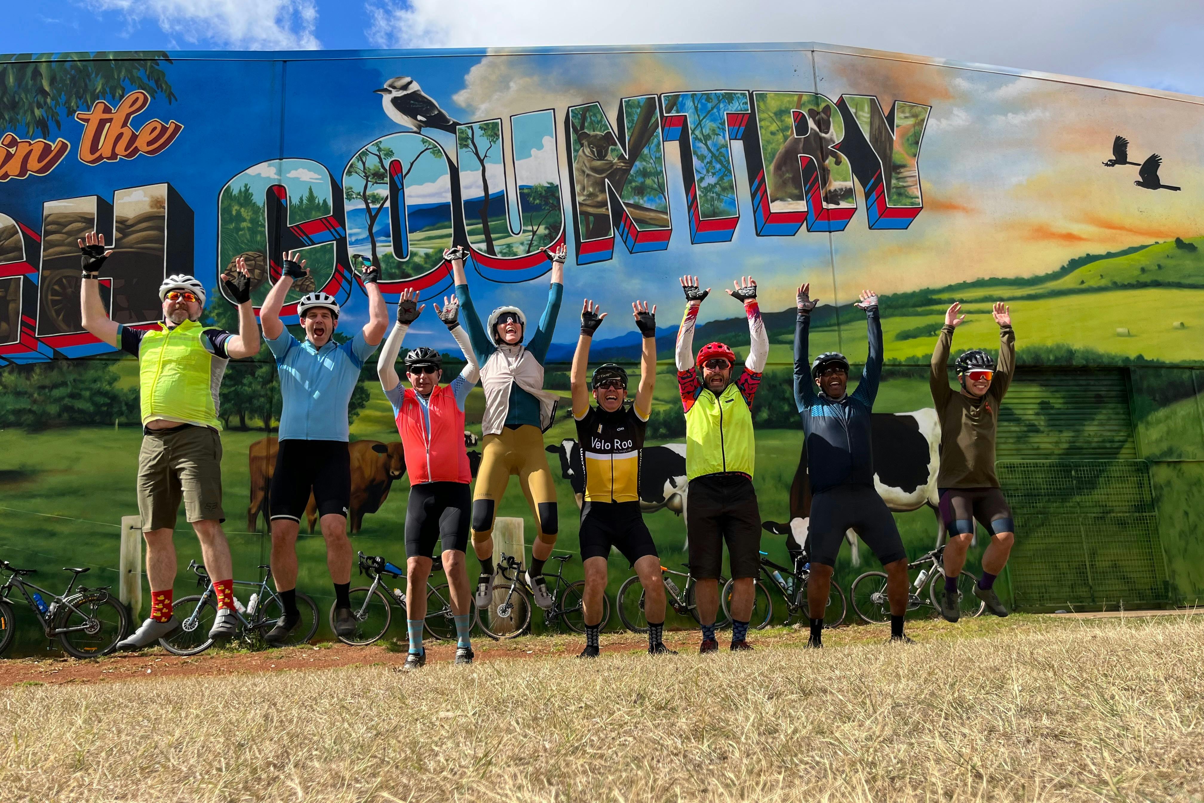 Southern QLD High Country gravel riding. Small groups are  guests not tourists